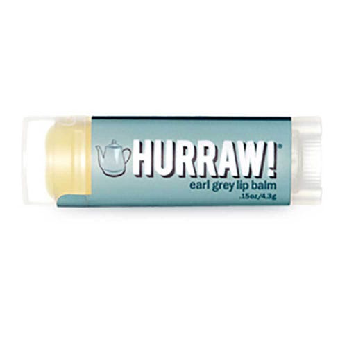 Hurraw Lip Balm 4.8g, Balms Collection, Earl Grey Flavour