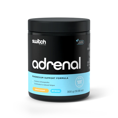 Switch Nutrition Adrenal Switch 150g Or 300g, Salted Caramel {Magnesium Support Formula}