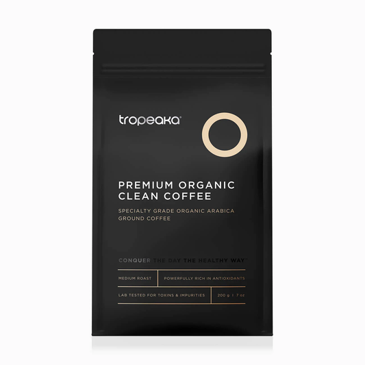 Tropeaka Premium Clean Coffee 200g, Ground