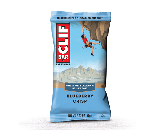 Clif Energy Bar Single Or Box of 12, Blueberry Crisp Flavour