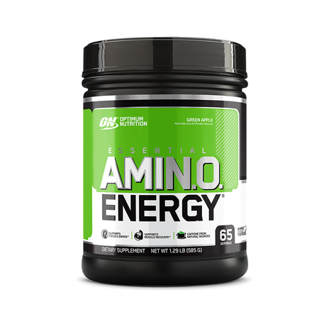 Optimum Nutrition Amin.O. Energy 30 Or 65 Servings, Green Apple Flavour
