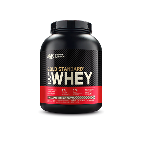 Optimum Nutrition Gold Standard 100% Whey 5lb, Chocolate Coconut Flavour