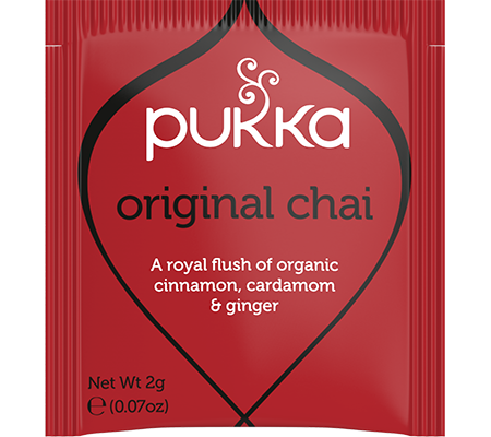 Pukka Herbs 20 Herbal Tea Bags, Original Chai