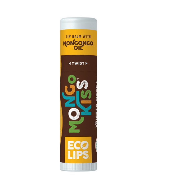 Eco Lips Lip Balm Mongo Kiss (Super Size) 7g, Vanilla Honey Flavour
