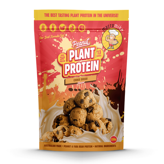 Macro Mike Peanut Plant Protein 520g Or 1kg, Cookie Dough Flavour