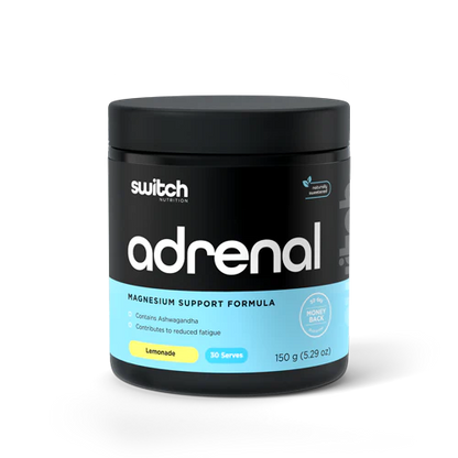 Switch Nutrition Adrenal Switch 150g Or 300g, Lemonade {Magnesium Support Formula}
