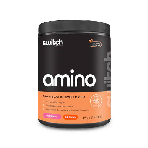 Switch Nutrition Amino Switch 210g Or 420g, Raspberry {BCAA & EAA Recovery Matrix}