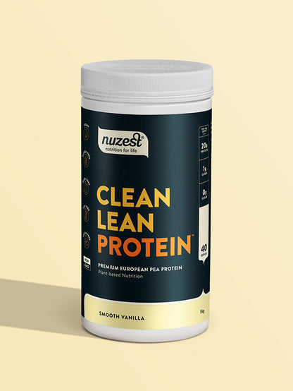 Nuzest Clean Lean Protein 250g, 500g, 1Kg Or 2.5Kg, Smooth Vanilla Flavour