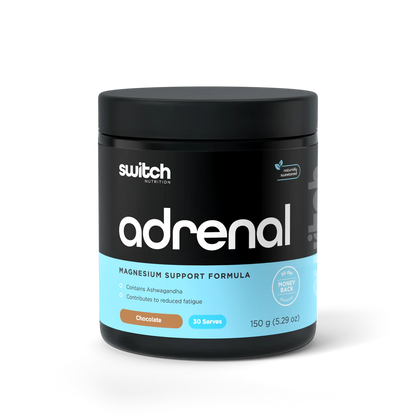 Switch Nutrition Adrenal Switch 150g Or 300g, Chocolate {Magnesium Support Formula}