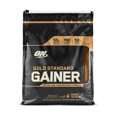 Optimum Nutrition Gold Standard Gainer 2.27kg Or 4.67kg, Colossal Chocolate Flavour