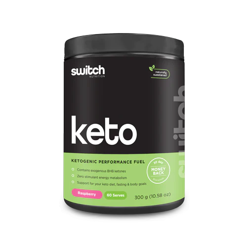 Switch Nutrition Keto Switch 150g Or 300g, Raspberry {Rapid Action + High Potency}
