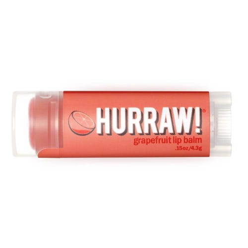 Hurraw Lip Balm 4.8g, Balms Collection, Grapefruit Flavour