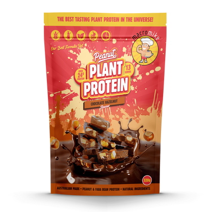 Macro Mike Peanut Plant Protein 520g Or 1kg, Chocolate Hazelnut Flavour