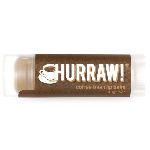 Hurraw Lip Balm 4.8g, Balms Collection, Coffee Flavour