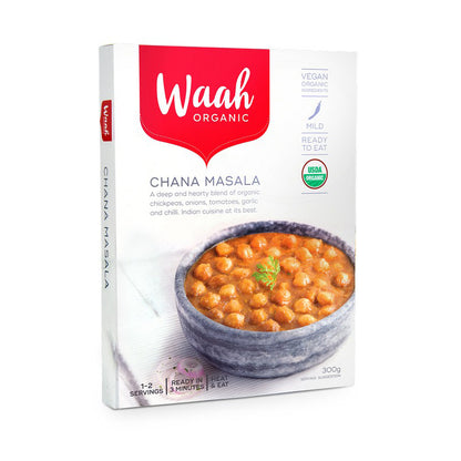 Waah Organic Chana Masala 300g, Traditional Indian Cooking