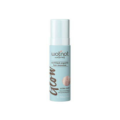 Wotnot Naturals Organic Self Tan Mousse 150ml, Medium Or Ultra Dark Shade