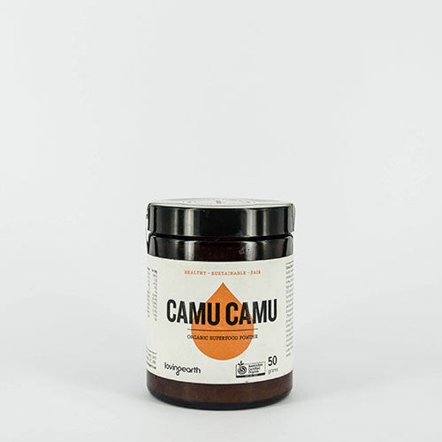 Loving Earth Camu Camu Powder 50g, Certified Organic Superfood Powder