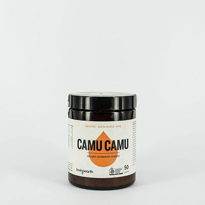 Loving Earth Camu Camu Powder 50g, Certified Organic Superfood Powder