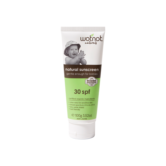 Wotnot Naturals 30SPF Natural Baby Sunscreen 100g