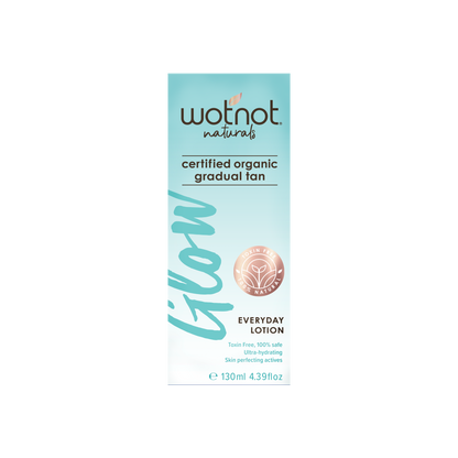 Wotnot Naturals Gradual Tan Lotion 130ml, Everyday Lotion Certified Organic