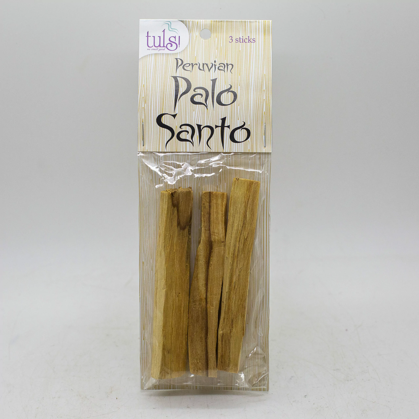 Tulsi Peruvian Palo Santo Sticks, 3 Sticks