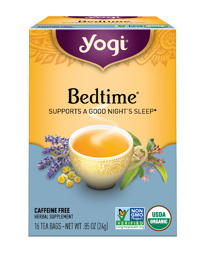 Yogi Herbal Tea 16 Bags, Bedtime Supports A Good Night's Sleep