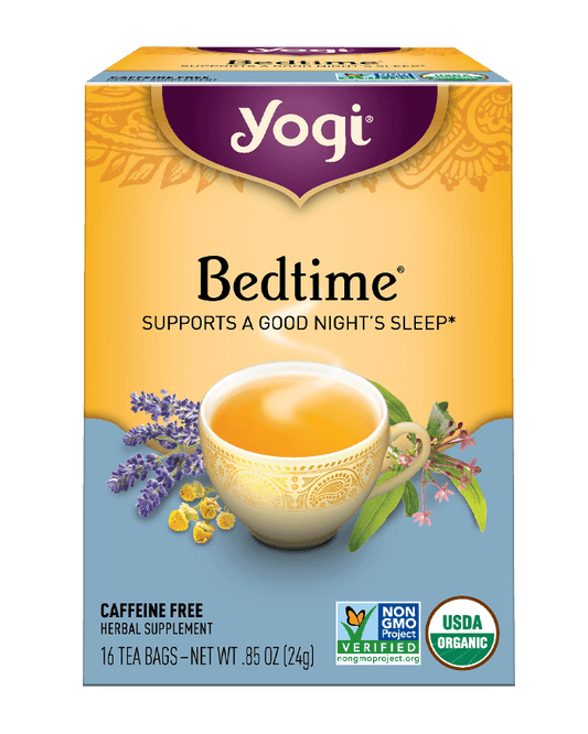 Yogi Herbal Tea 16 Bags, Bedtime Supports A Good Night's Sleep