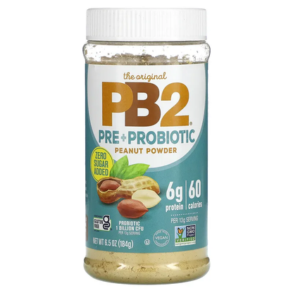 PB2 Powdered Peanut Butter 184g, The Pre+Probiotic Flavour