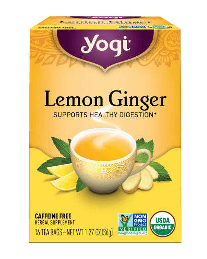 Yogi Tea Herbal Tea, Lemon Ginger 16 Bags