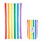 Dock & Bay Quick Dry Beach Towel, Summer Collection, Rainbow Skies