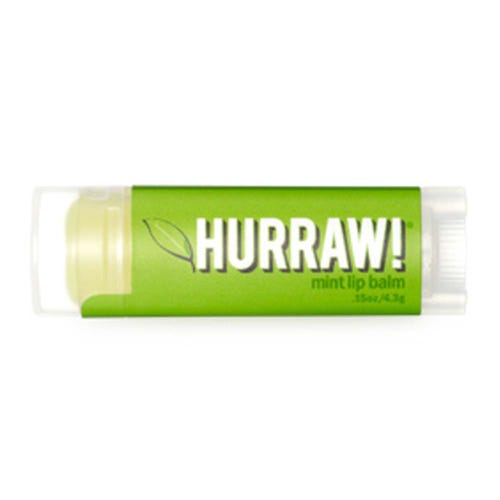 Hurraw Lip Balm 4.8g, Balms Collection, Mint Flavour