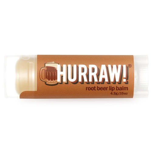 Hurraw Lip Balm 4.8g, Balms Collection, Root Beer Flavour
