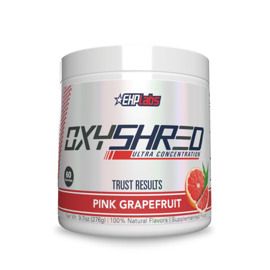 EHP Labs Oxyshred Ultra Concentration 276g (60 serves), Pink Grapefruit Flavour