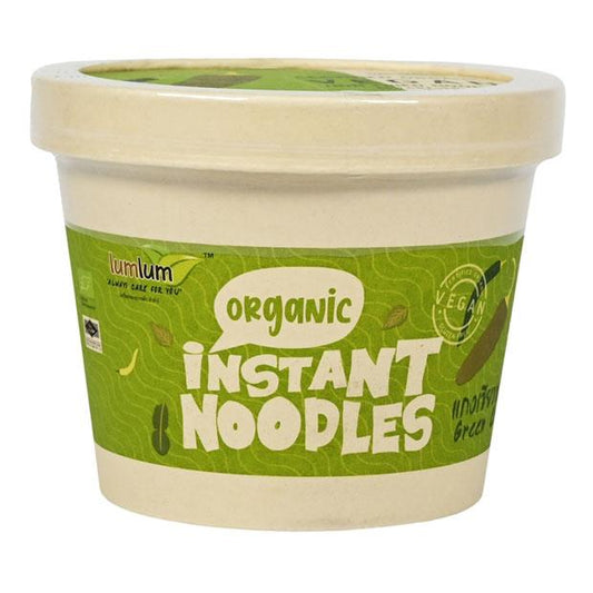 Lum Lum Organic Instant Noodles 70g, Green Curry Flavour