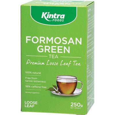 Kintra Foods Formosan Green Tea, 250g Loose Leaf Tea