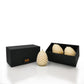 Queen B Pure Australian Beeswax Large Pine Cone Candles (2) In Black Label Gift Box, 20 Hours Burn Time
