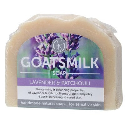 Harmony Soapworks Lavender & Patchouli Goats Milk Soap 140g
