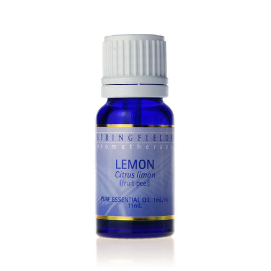 Springfields Aromatherapy Oil, Lemon 11ml