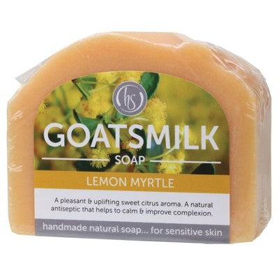 Harmony Soapworks Lemon Myrtle Goats Milk Soap 140g