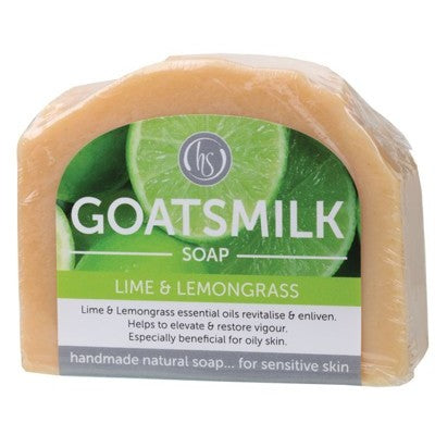 Harmony Soapworks Lime & Lemongrass Goats Milk Soap 140g