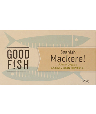 Good Fish Spanish Mackerel in Olive Oil 125g