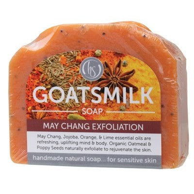 Harmony Soapworks May Chang Exfoliation Goats Milk Soap 140g