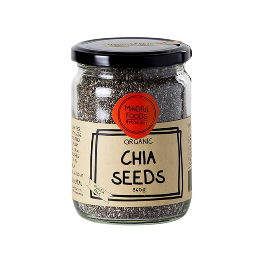 Mindful Foods Chia Seeds 360g (Organic)