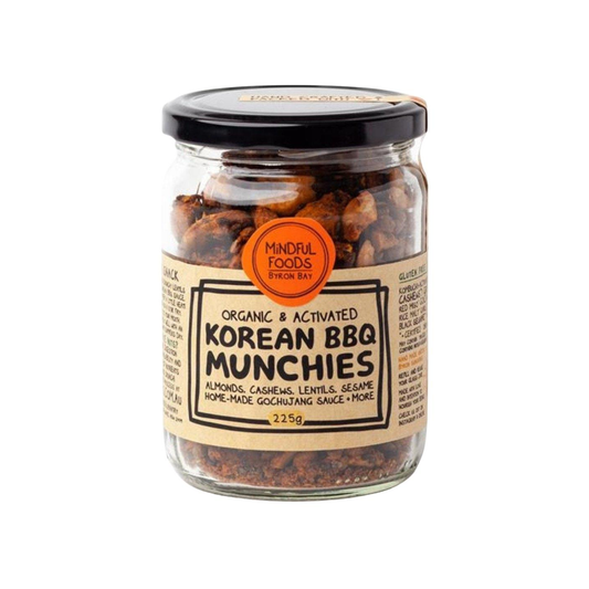 Mindful Foods Munchies 200g, 400g Or 1kg, Korean BBQ (Organic & Activated)