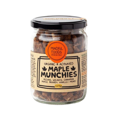 Mindful Foods Maple Munchies 200g, 400g Or 1kg, Cinnamon & Nut Butter Organic & Activated)