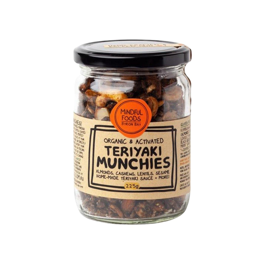 Mindful Foods Teriyaki Munchies 200g Or 400g, (Organic & Activated)