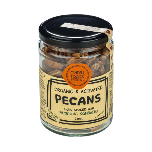 Mindful Foods Pecans 200g, 400g Or 1Kg, Organic & Activated