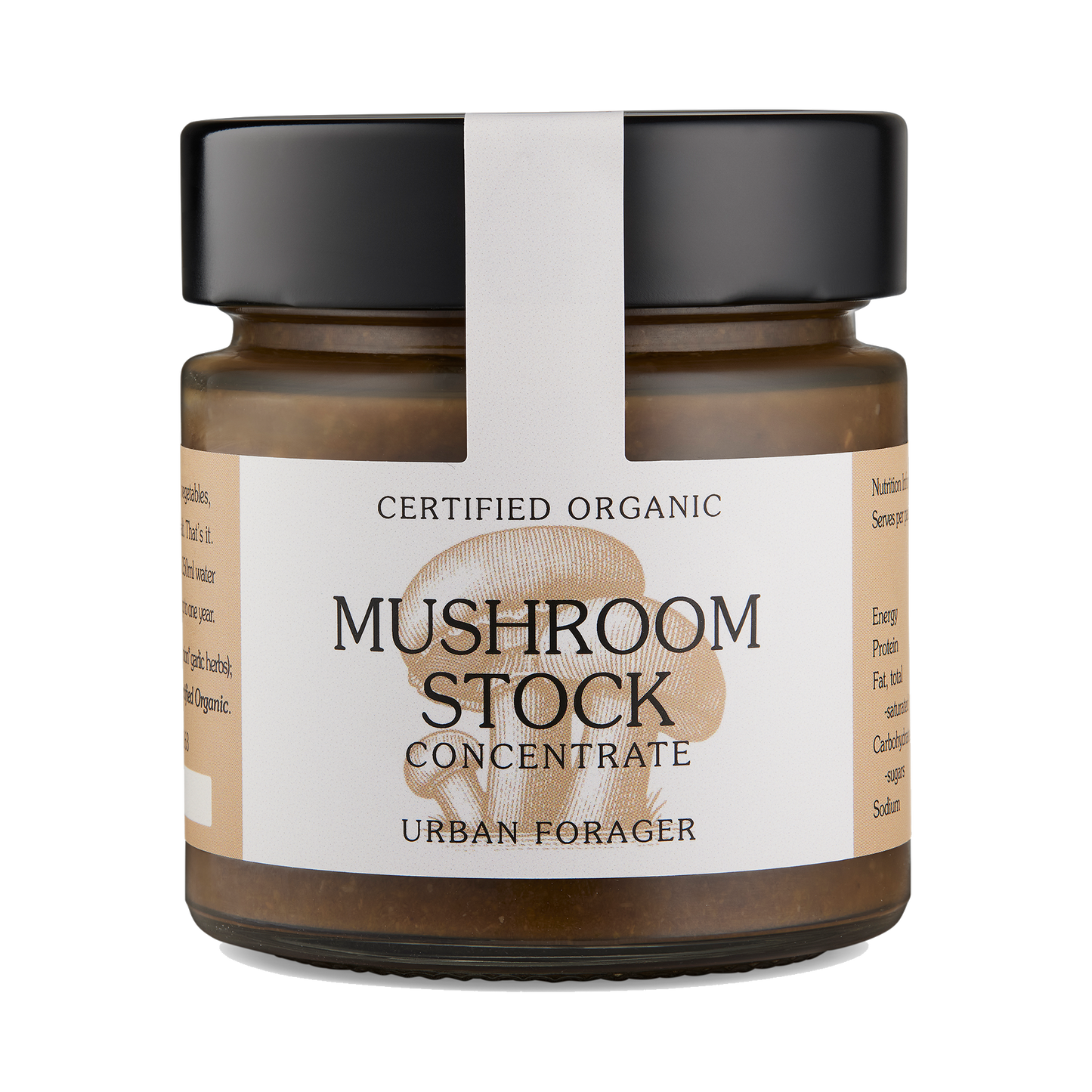 Urban Forager Stock Concentrate Mushroom 250g, Australian & Certified Organic