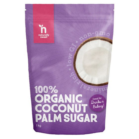 Naturally Sweet Coconut Palm Sugar 1kg, 100% Organic