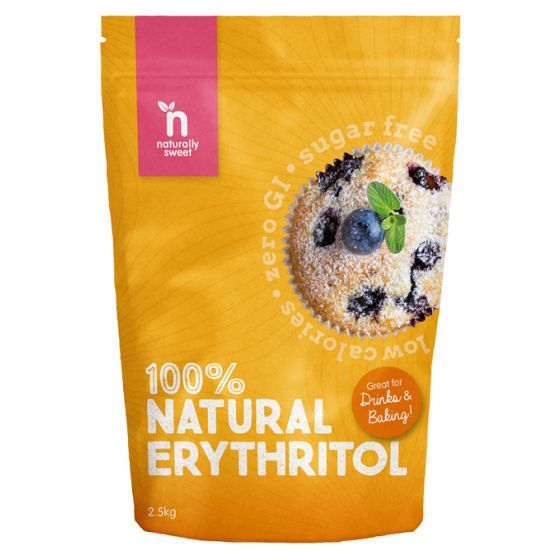 Naturally Sweet Natural Erythritol 500g, 1kg Or 2.5kg, Low Calorie Sugar Replacement
